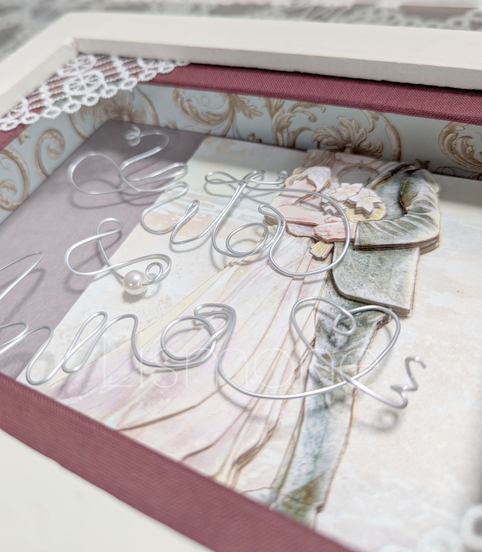 オーダーシャドーボックスの装飾素材