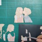 エロスとプシュケ制作途中